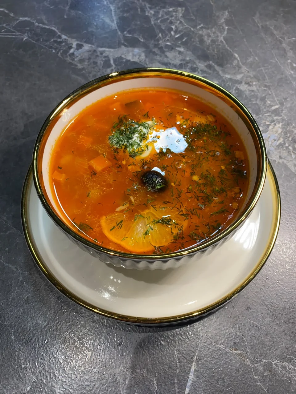Солянка мясная